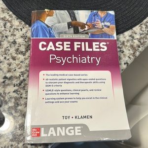 Lange psychiatry shelf preparation book
